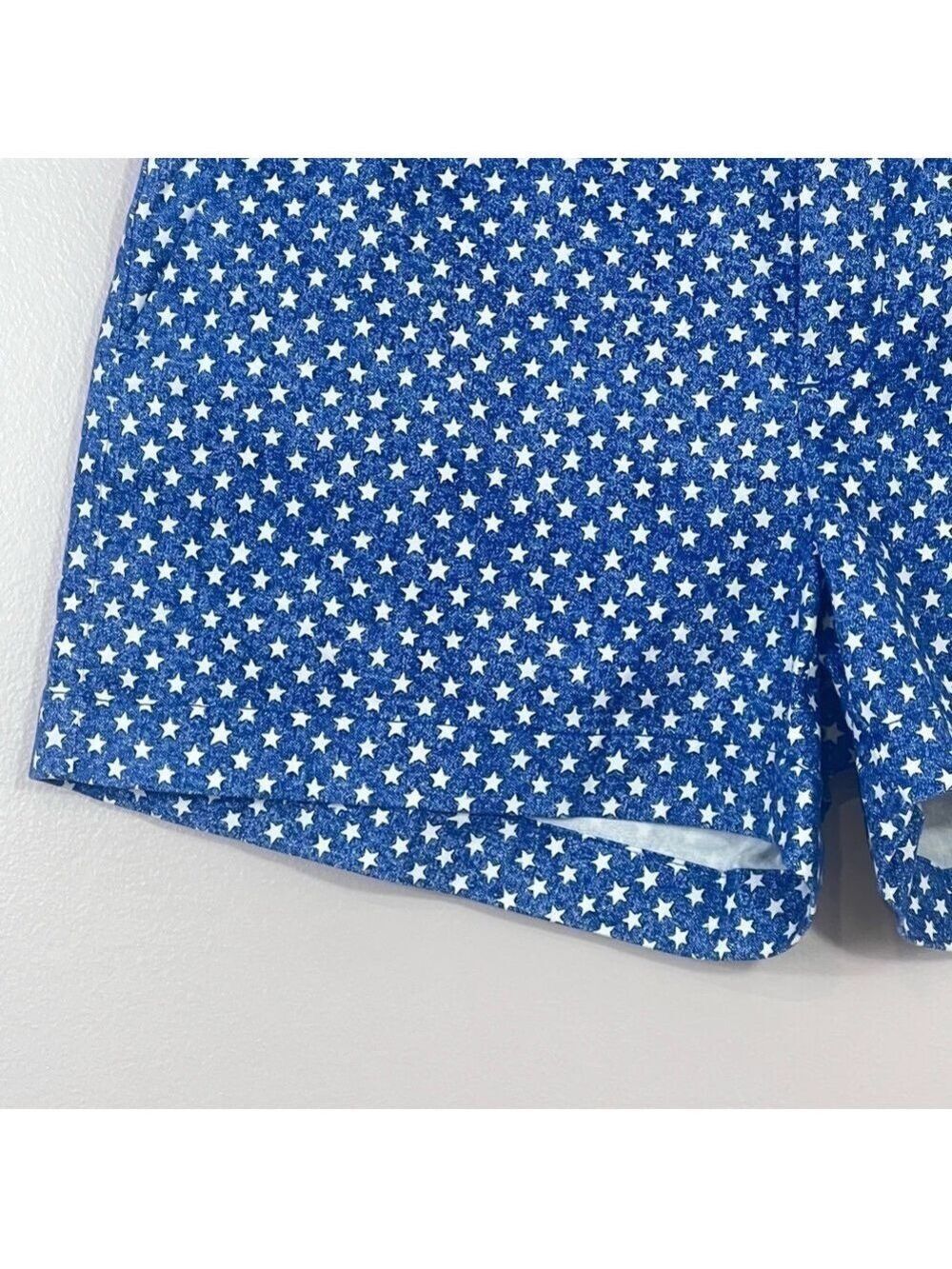 American Living Women Jean Shorts Stars Size 8 Stars Blue White - Picture 3 of 12